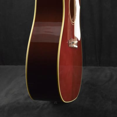 Gibson 60s J-45 Original Adjustable Saddle No Pickup Wine Red image 3