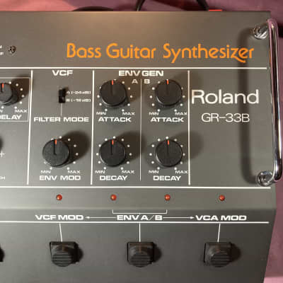 MINT 1980s Roland GR-33B Analog Bass Synthesizer DEMO VIDEO! G-33 G-77 G-88 G33 G77 G88 Basses GR33B image 13