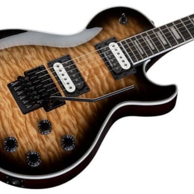 Dean Dean Thoroughbred Select Floyd Quilted Maple,Natural Black Burst, B-Stock image 10