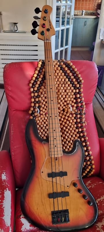 ベース P-project Jazz Bass Type UPDATED!!** Fernandes P-Project BUB-4 Jazz Bass Mid-'90s | Reverb