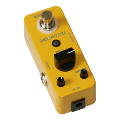 Mooer Yellow Comp Optical Compressor Effect Pedal  True Bypass Fast Shipment image 4