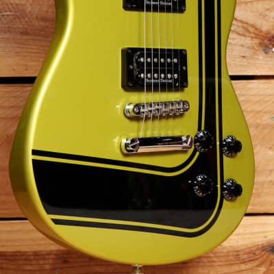 FENDER TORONADO GT HH rare Big Block Racing Stripe Olive Guitar Clean! 49601 image 6