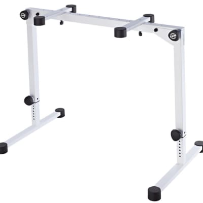 K&M Konig & Meyer 18860.000.30 Spider Pro Keyboard Stand | Height & Depth  Adjustment For 2 Keyboards | Extendable Arms | Mic Boom Thread | Cable  Clamp