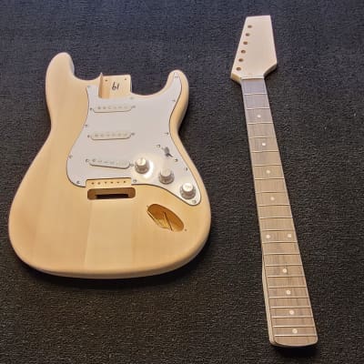 Strat Style Electric Guitar DIY Kit by Budreau Guitars image 2