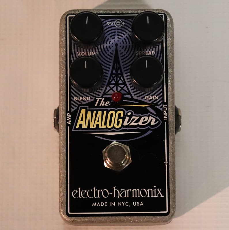 Electro-Harmonix Analogizer Preamp / EQ / Tone Sculptor Black / Blue image 1