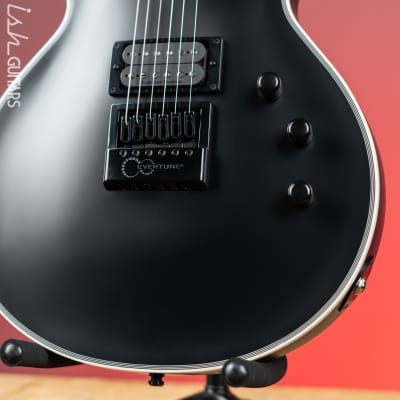 ESP E-II Eclipse EverTune Electric Guitar Black Satin image 4