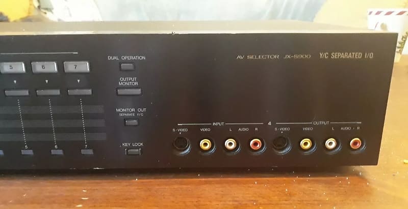 AVセレクター　Victor JX-S900 ビクター JX-S900 修理 - 閑話休題～しまいづのブログ～