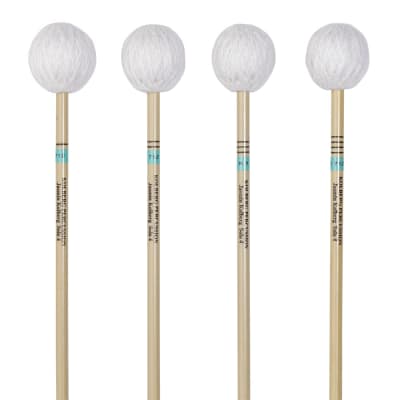 Kolberg R712 marimba mallets Jasmin Solo 4 green set of 4 rattan image 1