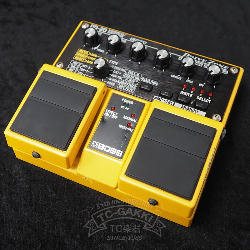 ギター BOSS OD-20 DLIVE ZONE Boss OD-20 Drive Zone - Pop Quiz, Hotshot - YouTube