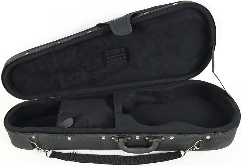 Uke Crazy Baritone Ukulele Black Molded Case | Reverb