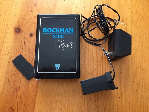 Tom Scholz Rockman X100 80's Black / Blue