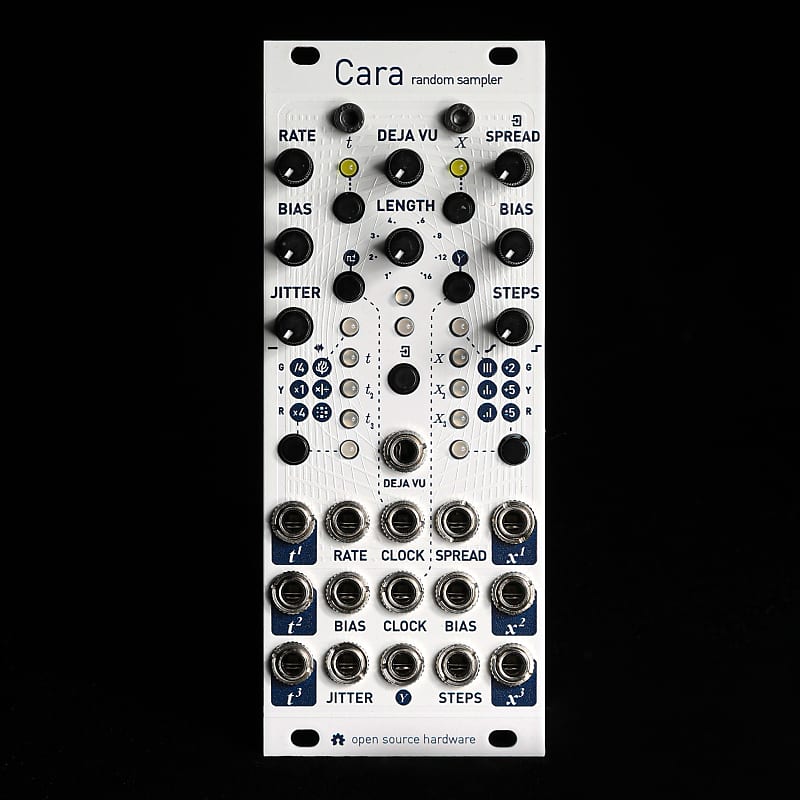 Antumbra CARA Micro Mutable Instruments Marbles Eurorack Synth Module (White Textured Aluminum) image 1