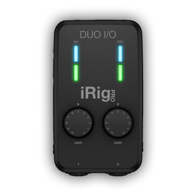 IK Multimedia iRig Pro Duo I/O Mobile 2-Channel Audio / MIDI Interface image 13