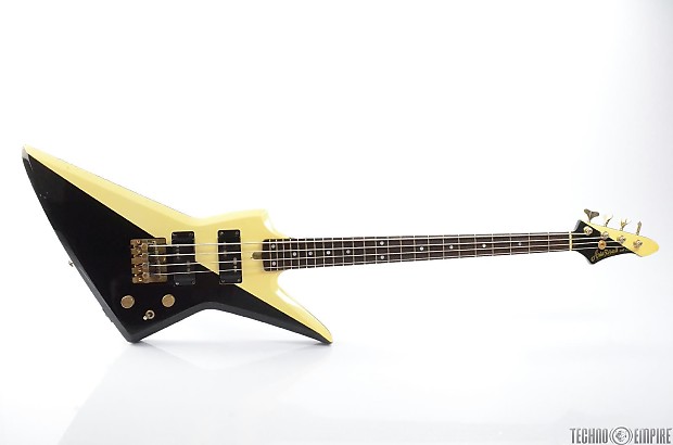 ARIA PRO II ZZB Custom Electric Bass Guitar w/ Hard Case #26370