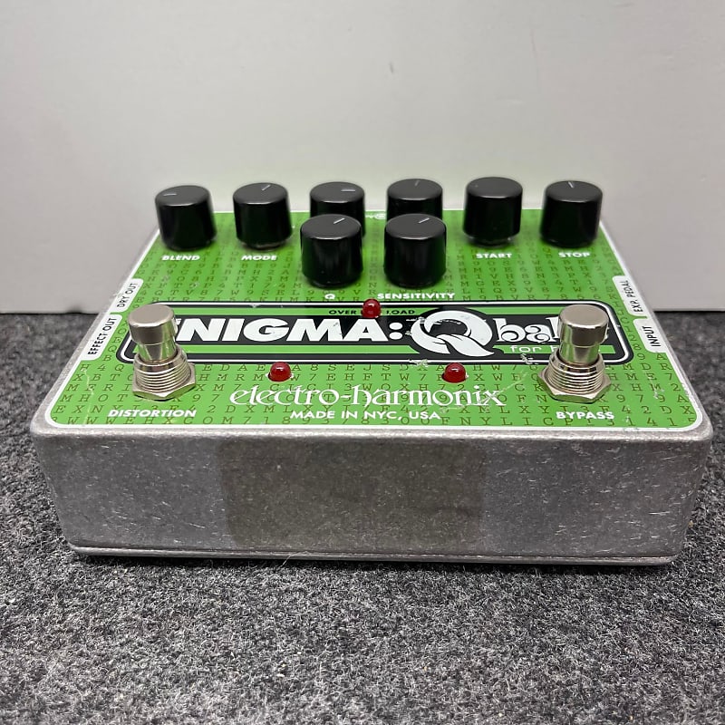 Electro-Harmonix Enigma Q Balls Bass Envelope Filter Pedal 