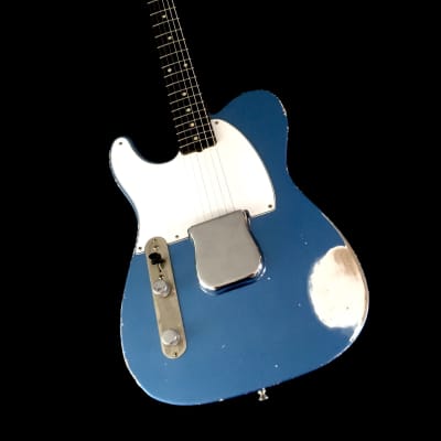 LEFTY! Custom Relic Lake Placid Blue Nitro Esquire ES59 Aged