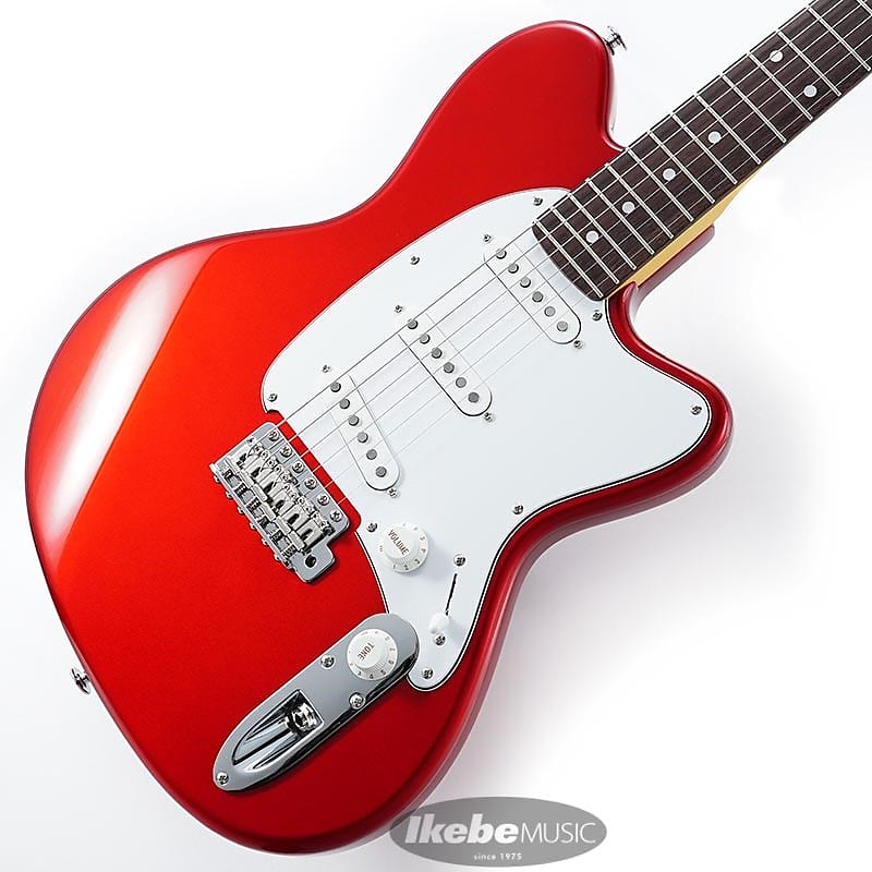 Ibanez J-LINE Talman TM730 SP-CAW (with Candy Apple Color and White  Pickguard) -Made in Japan-