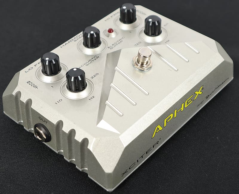 Aphex USA Xciter Aural Exciter & Optical Big Bottom Audio Enhancer Effect  Pedal