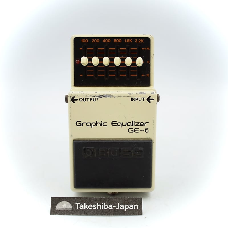 ギター boss ge6 Boss GE-6 Graphic Equalizer | Reverb