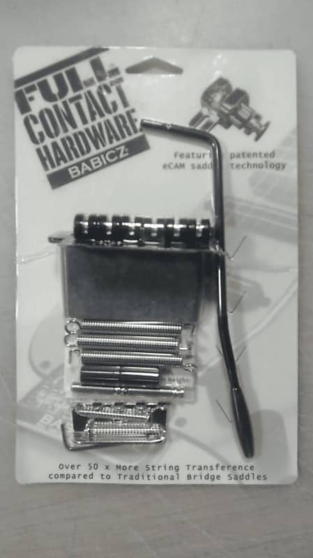 Babicz FCHSTRAT Chrom 6-Point Tremolo FCHSTRATCH