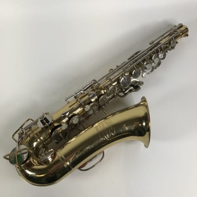 Vintage Buescher Aristocrat Saxophone Serial #679654 In Hard Case image 2