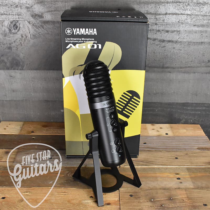 Yamaha AG01 B USB Microphone - Black | Reverb