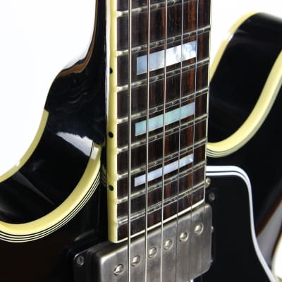 PROTOTYPE! 2017 Gibson Memphis Artist Proto Shinichi Ubukata Ebony Black ES-355 - Trini Lopez Diamond F-Holes DG-335, Bigsby image 18