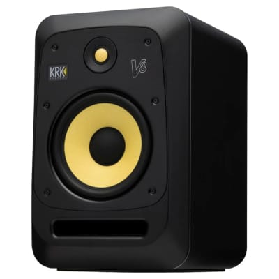 KRK V8 Series 4 2-Way 8" Active Studio Monitors (Pair) 2016 - 2021 - Black image 2