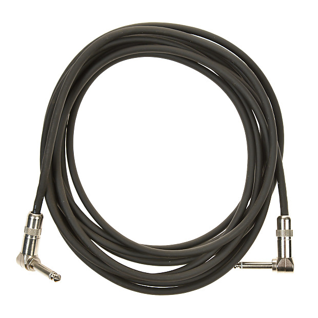 Whirlwind SN15RR Classic 1/4" TS Right-Angle to Right-Angle Instrument Cable - 15' image 1