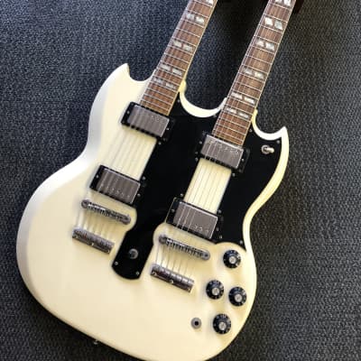 Gibson EDS1275 Double Neck 1978 - White for sale