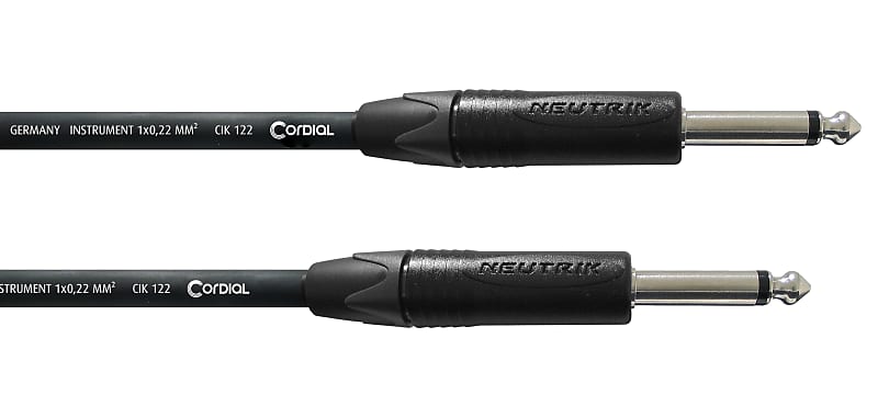 Cordial CFU 3 PP Double Jack Cable 3 m - Audio Cable