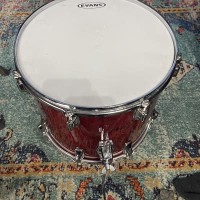 Tama - 14x13" Superstar Tom, Converted into a Floor Tom, Wine Red image 9