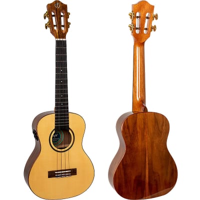 Flight SOPHIATESOUN Princess Series Tenor Electro-Acoustic Ukulele w/Soundwave Pickup System & Bag image 2