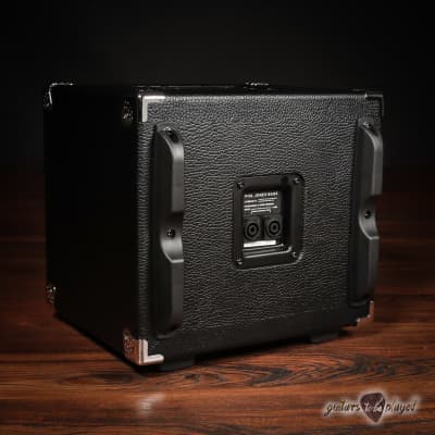 Phil Jones Bass C4 Compact 4x5” 400W 8-ohm Speaker Cabinet w/ Cover - Black image 3