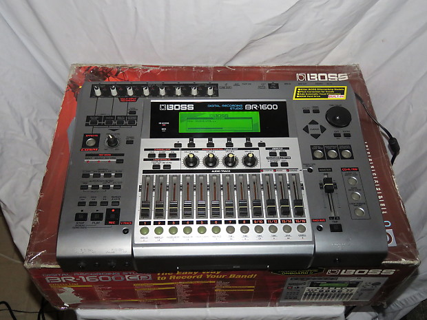 Boss BR-1600CD (1600 CD) Digital Recorder - Ver 2, 80GB, in