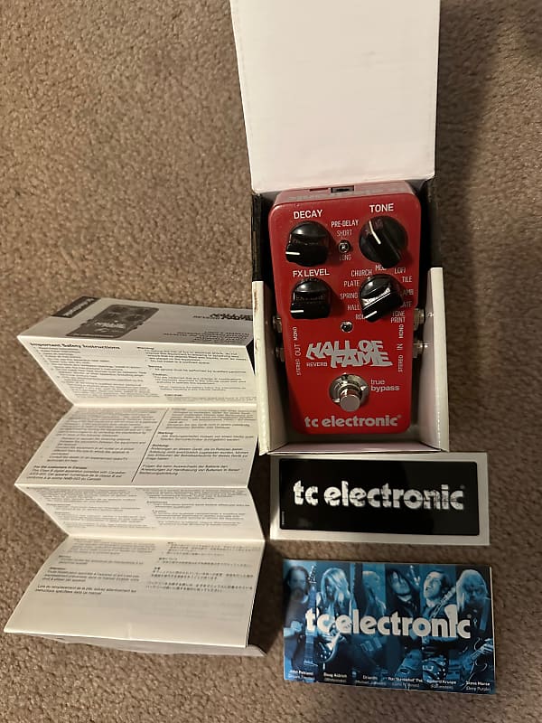 TC Electronic Hall of Fame Reverb 2011 - 2017 - Red | Reverb