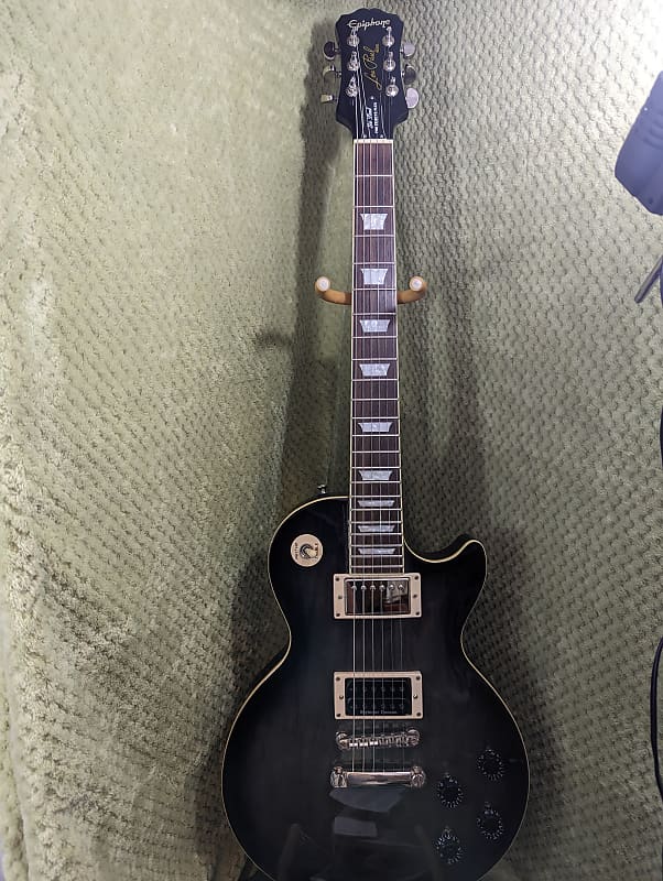 Epiphone Les Paul 1960 Tribute Plus Transparent Grey