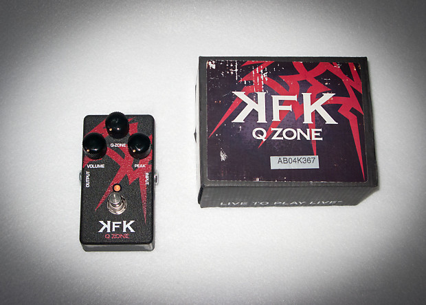 Dunlop KFK Q Zone Fixed Wah Effects Pedal Crybaby Kerry King ...