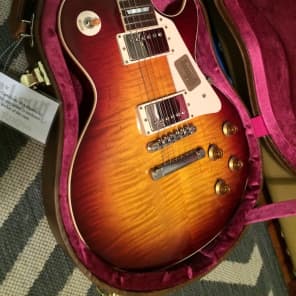 Gibson  les Paul 58 Historic 2016 Bourbon Burst With Bare Knuckle Mules and Faber Upgrades. image 1