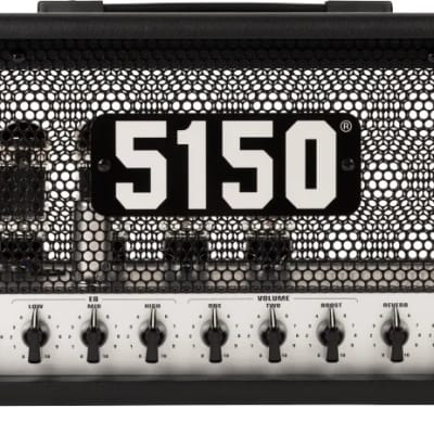 EVH 5150 Iconic Series 80W Electric Guitar Amplifier Head Amp Head All Tube Black NEW image 3