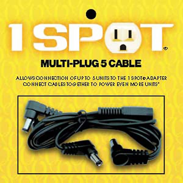 Visual Sound Multi Plug 5 Cable for 1 Spot image 1