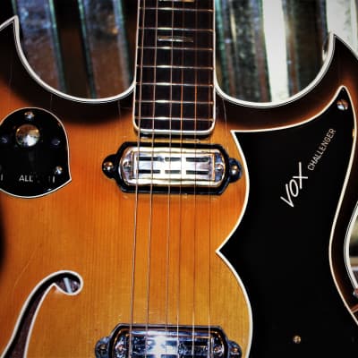 Vox Challenger 1964 Sunburst. RARE. Only made for two years. Beautiful. Collectible.  Crucianelli image 17