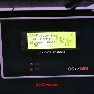 Luca Sasdelli Rhodes Chroma CC+ Display and MIDI kit
