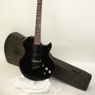 Vintage 1977 Gibson L-6 Electric Guitar w/ Case Black for sale