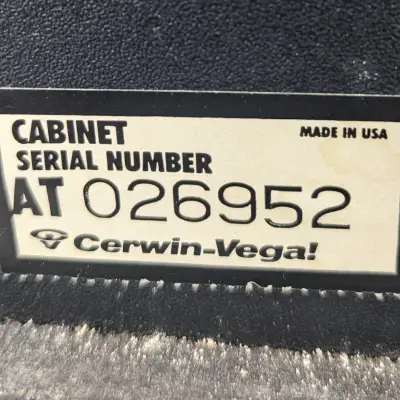 Cerwin-Vega AT-10 Speakers image 9