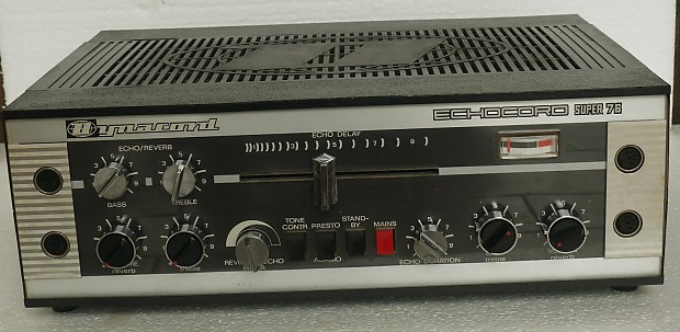 VINTAGE Dynacord Echocord super 76 tape echo/delay & spring reverb image 1