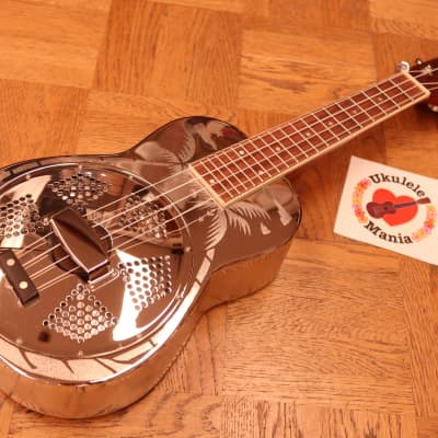 Aiersi Style "O" Nickel Plated Brass Concert Resonator #4983 image 6