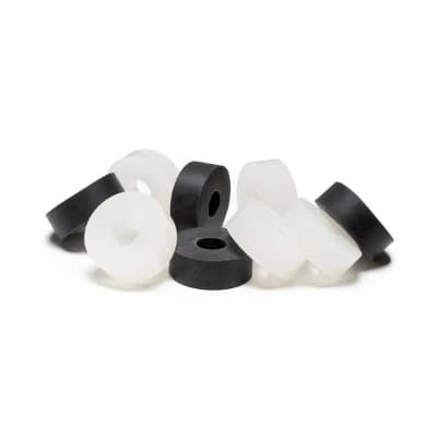 No Nuts Cymrings - 6pk Cymbal Rings - Black image 3
