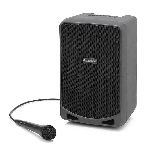 Samson Expedition XP106 Rechargeable Portable Bluetooth PA Speaker w/ Dynamic Mic image 1