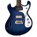 Danelectro '66 Baritone Electric Guitar | Transparent Blue